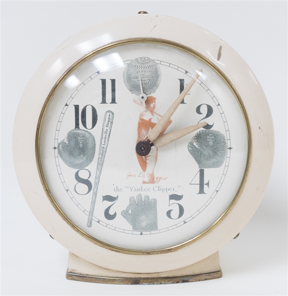 RARE 1951 Joe DiMaggio The Yankee Clipper Alarm Clock